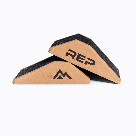 Pair of Cork Squat Wedges