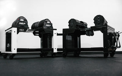 Dumbbell Storage Cart