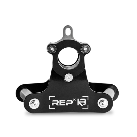 REP® x Kleva Built® Angled Atlas™ Close-Grip Cable and Landmine Attachment