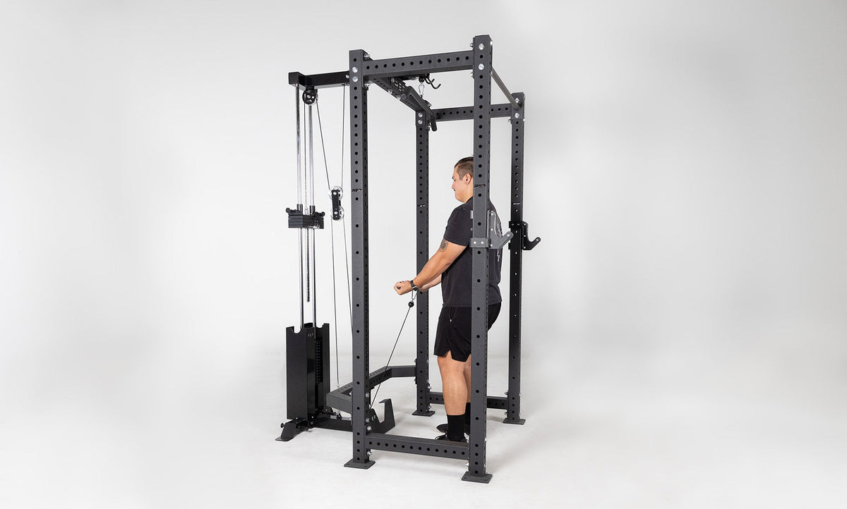 Conversion Kit: Plate-Loaded to Selectorized Lat Pulldown & Low Row (5000 Series)