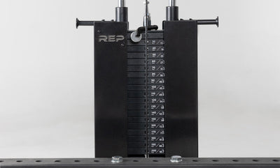 Conversion Kit: Plate-Loaded to Selectorized Lat Pulldown & Low Row (5000 Series)