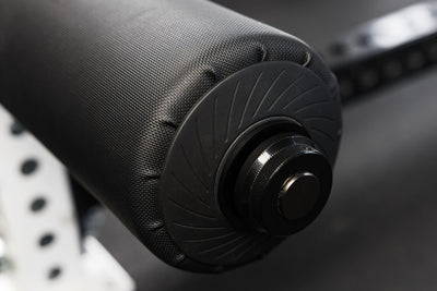 Close-up shot of the Leg Roller 2.0 end cap
