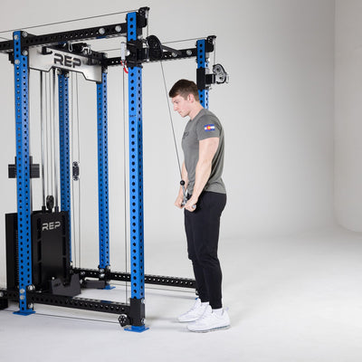 Ares Cable Attachment In Use (Tricep Pushdown)